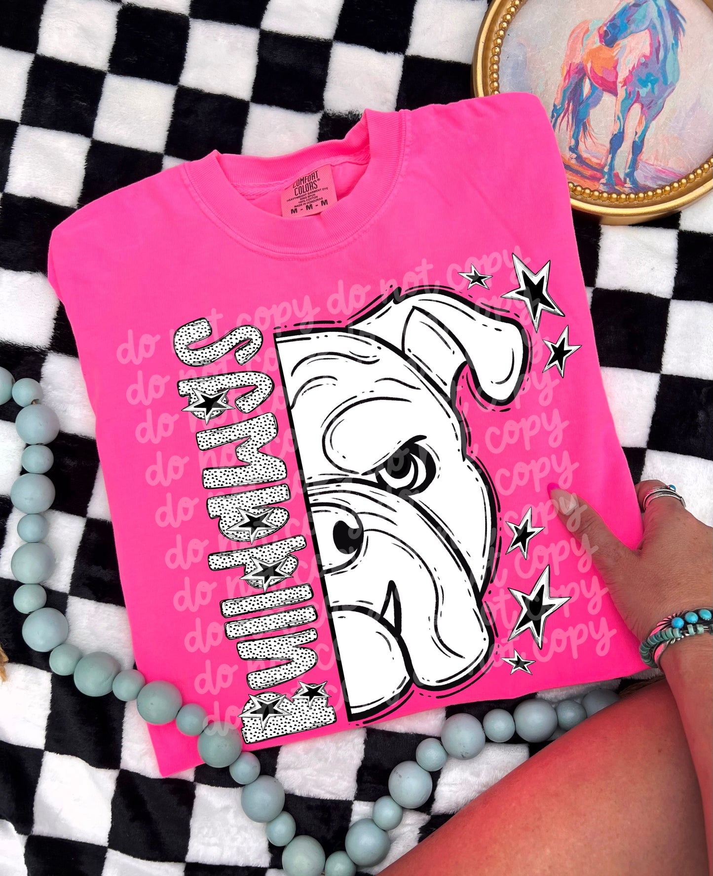 Black and White Bulldawgs