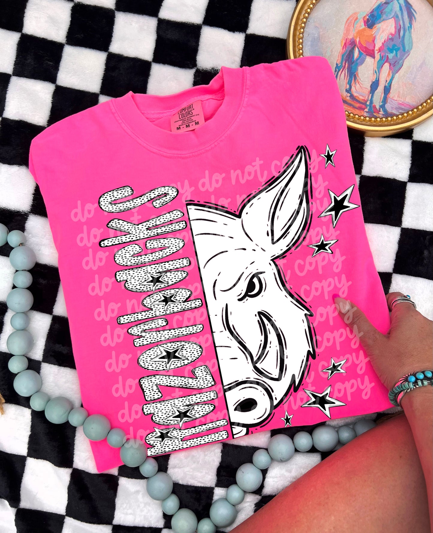 Black and White Razorbacks