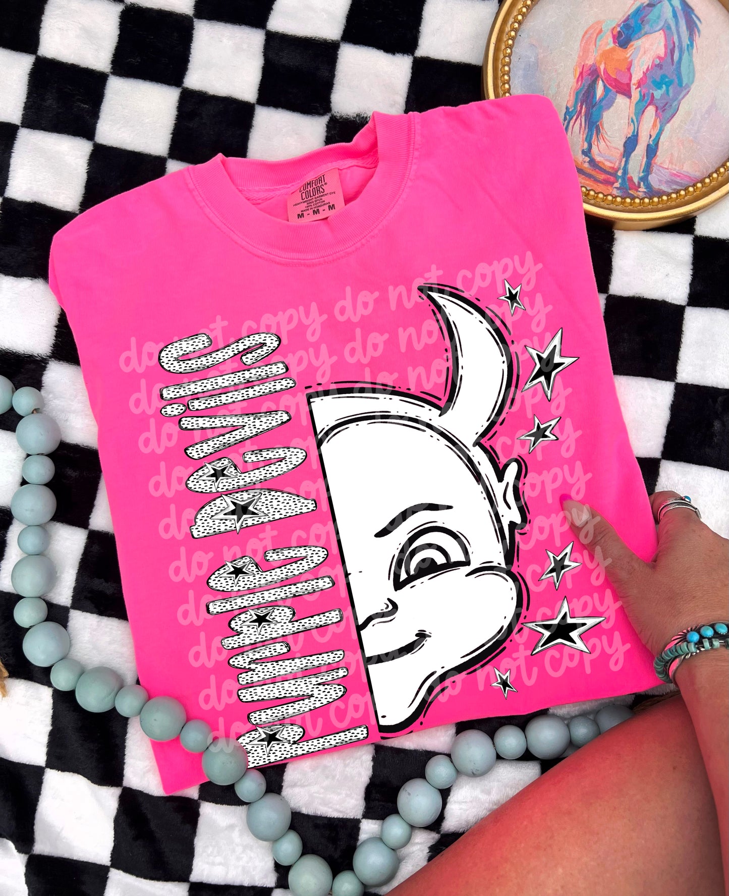 Black and White Purple Devils