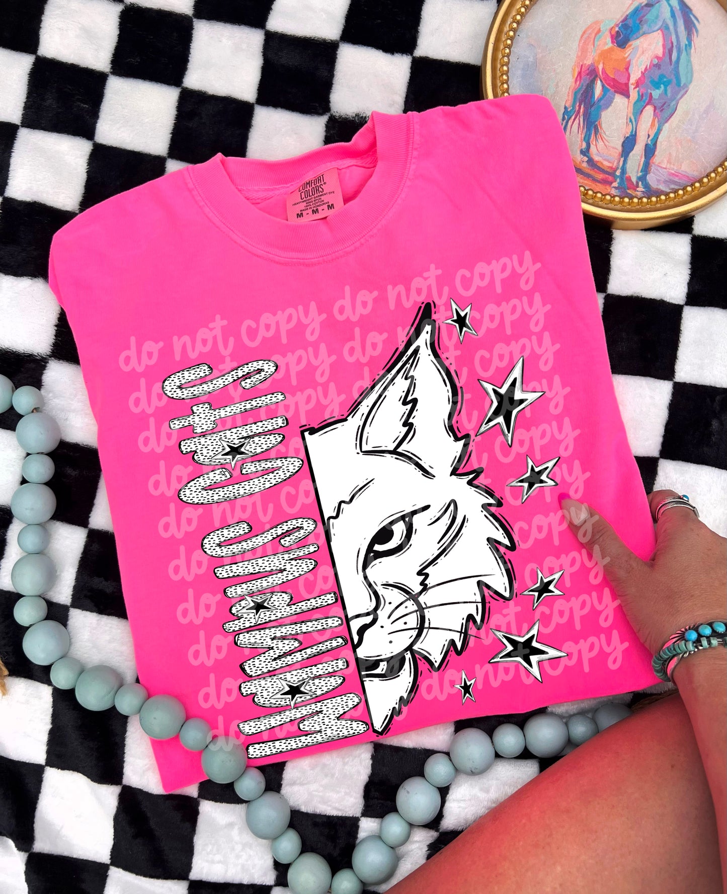 Wampus Cats (bw dots)