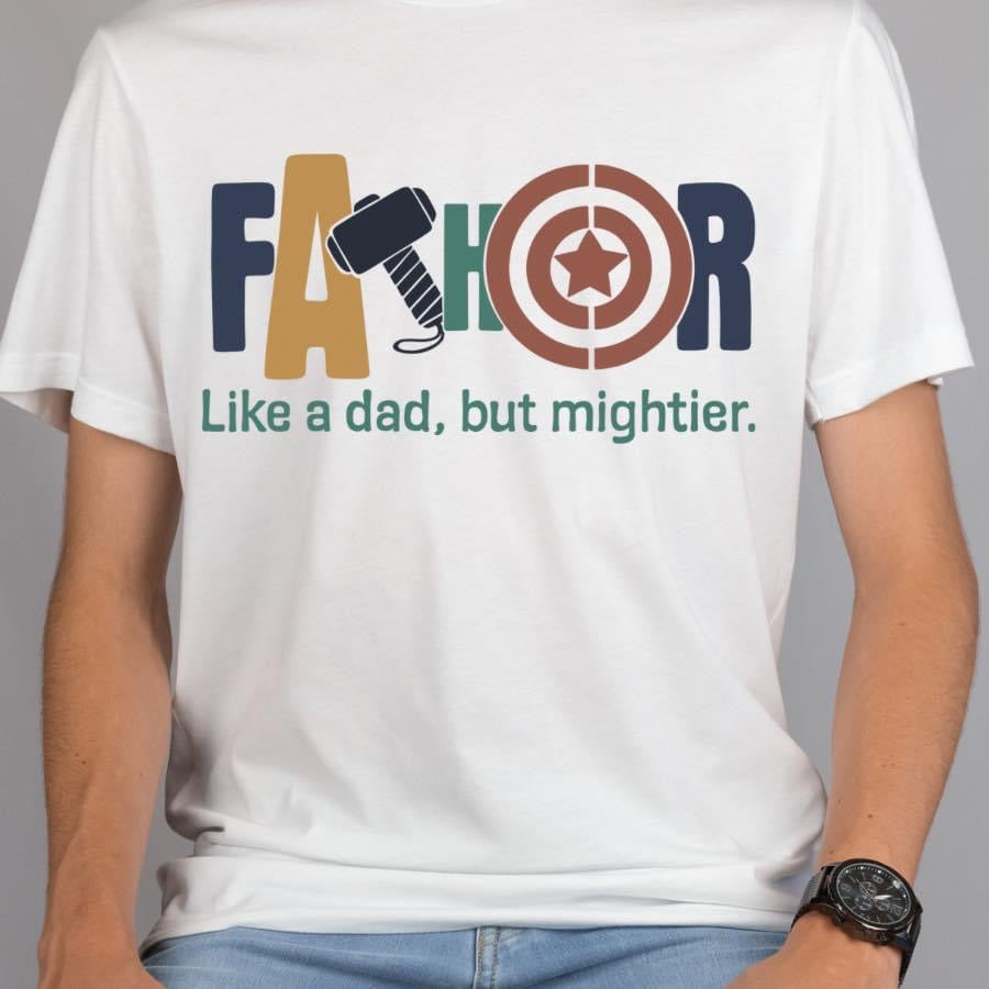 Father like a dad but mightier