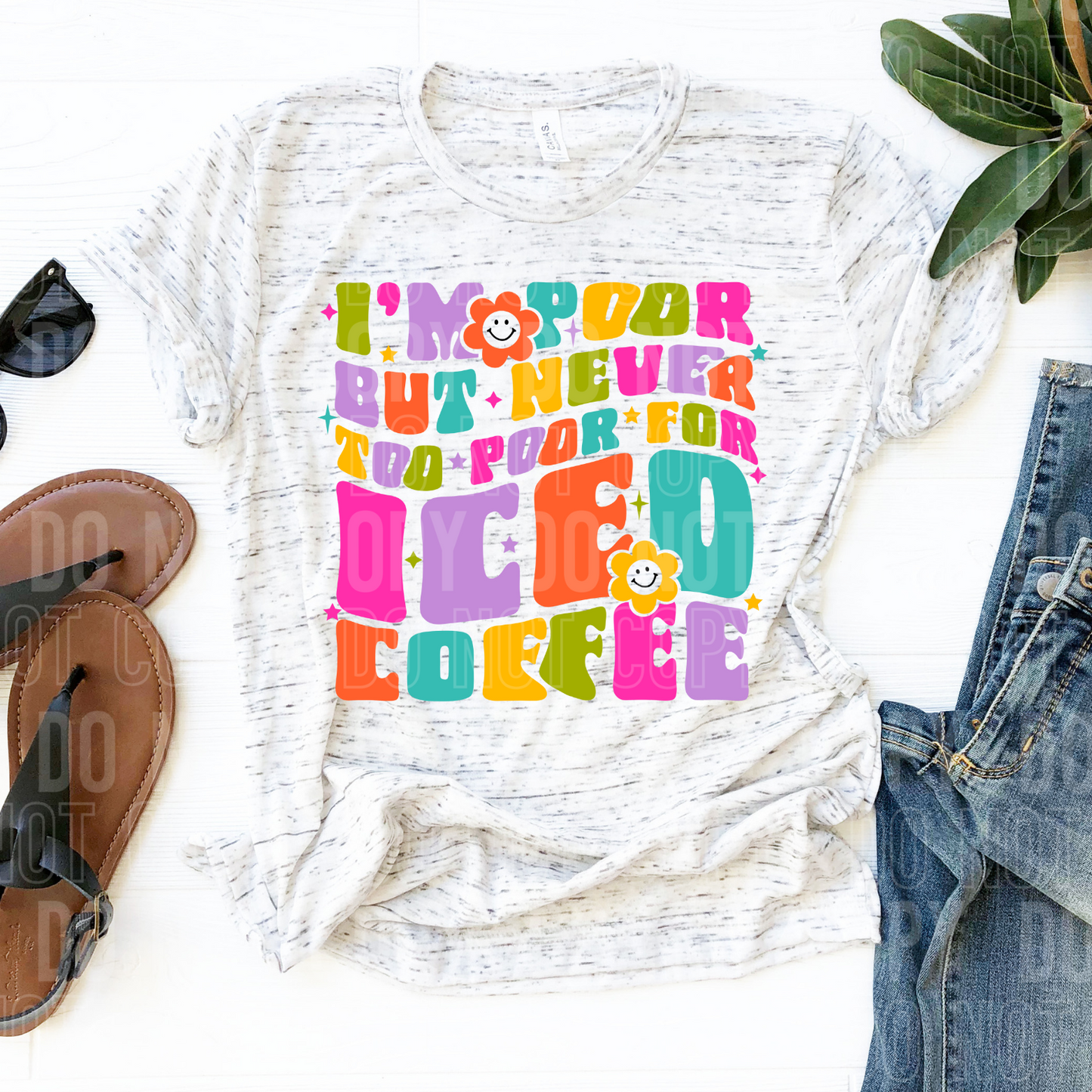 I'm poor but never too poor for iced coffee