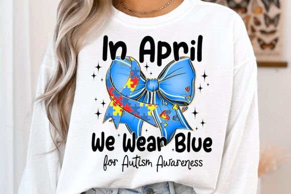 In April we wear blue