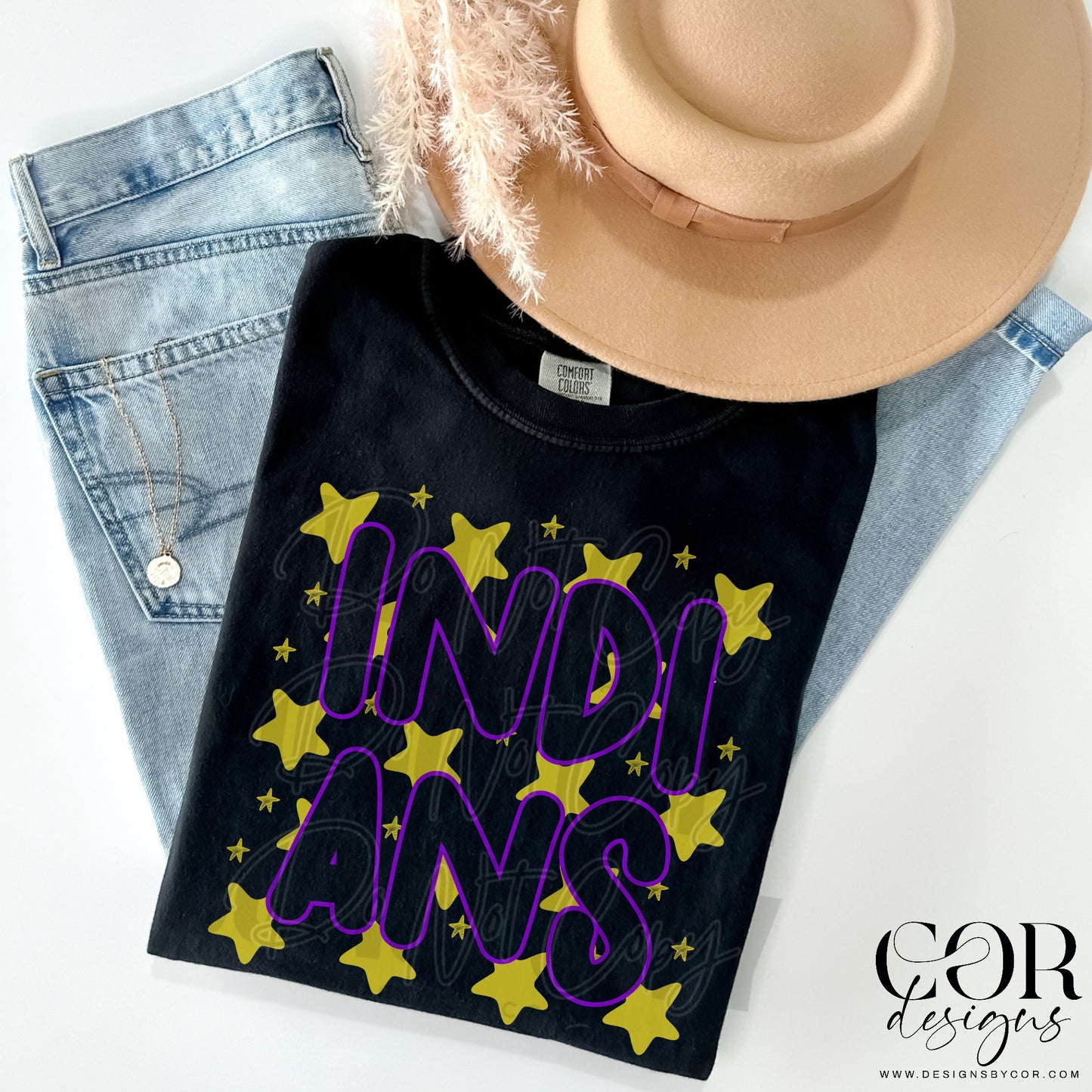 Indians (yellow stars)