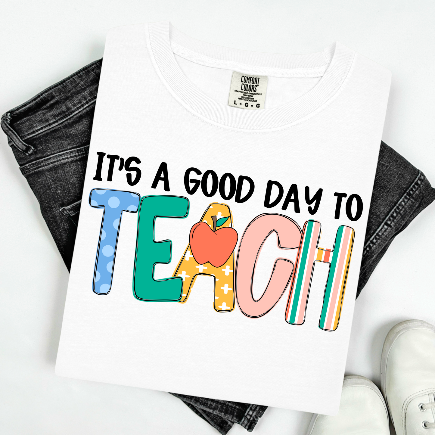 It's a good day to teach (black)