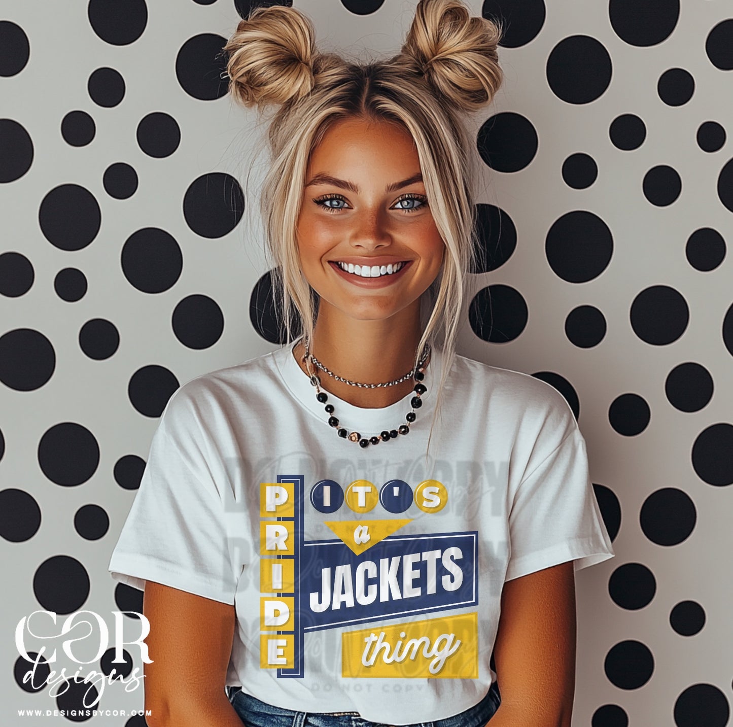 Its A Jacket Pride Thing Blue And Yellow