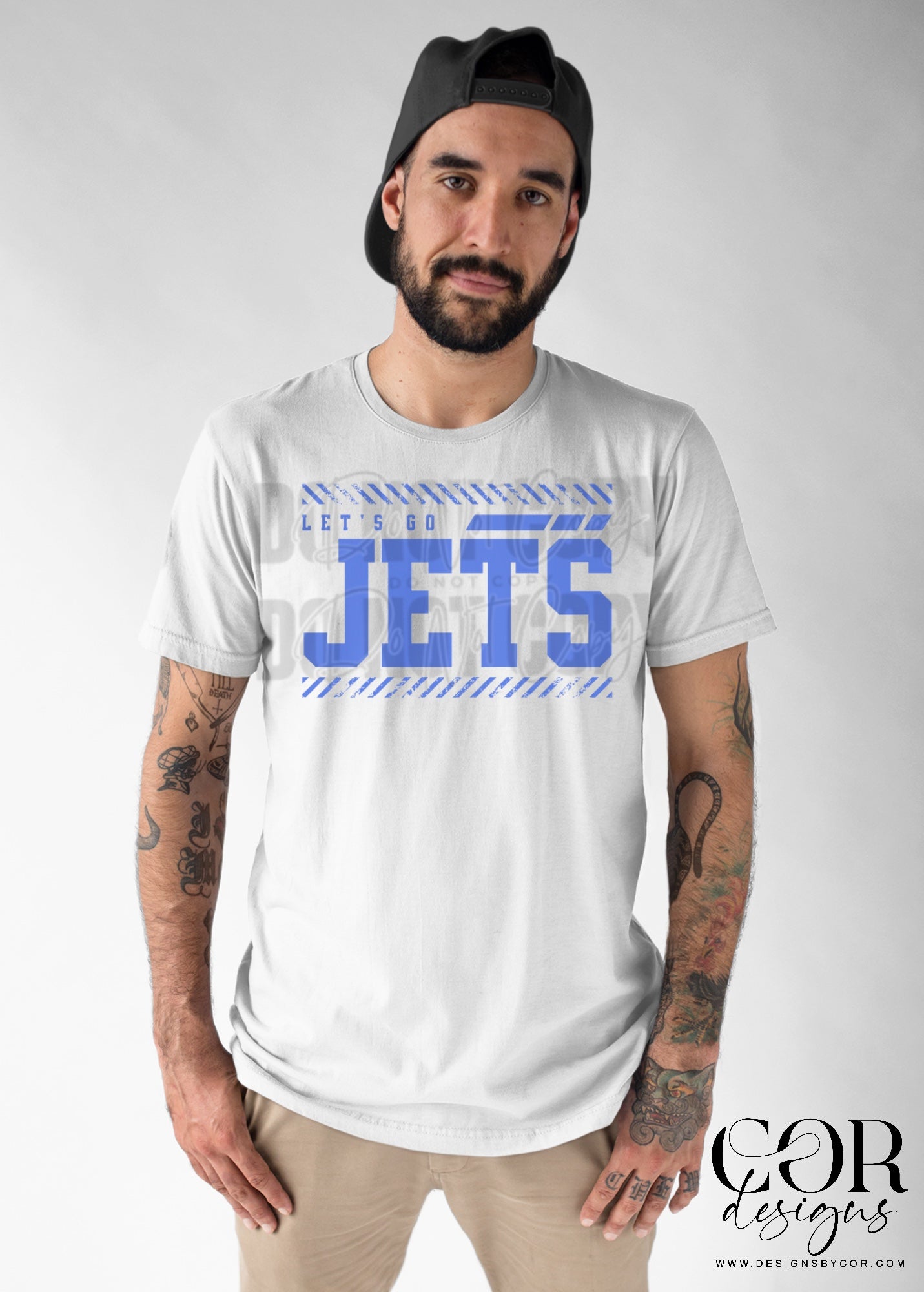 Lets Go Jets Blue
