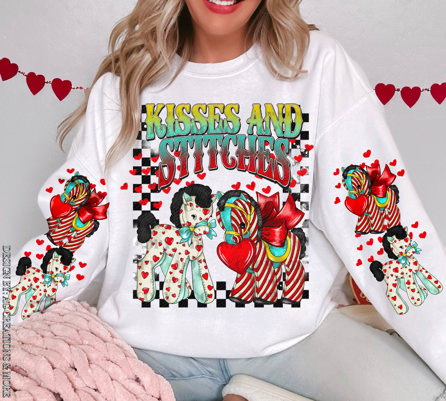 Kisses And Stitches - FRONT