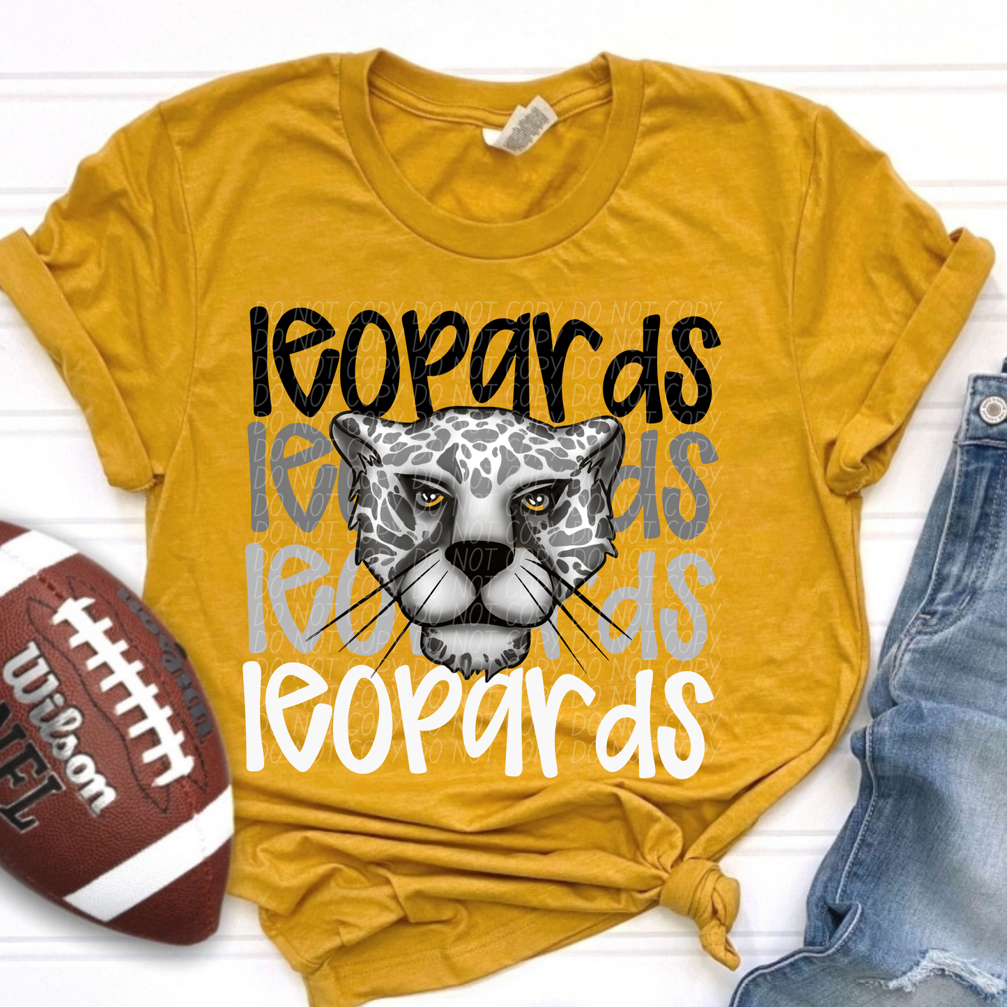 Leopards Faded Stack