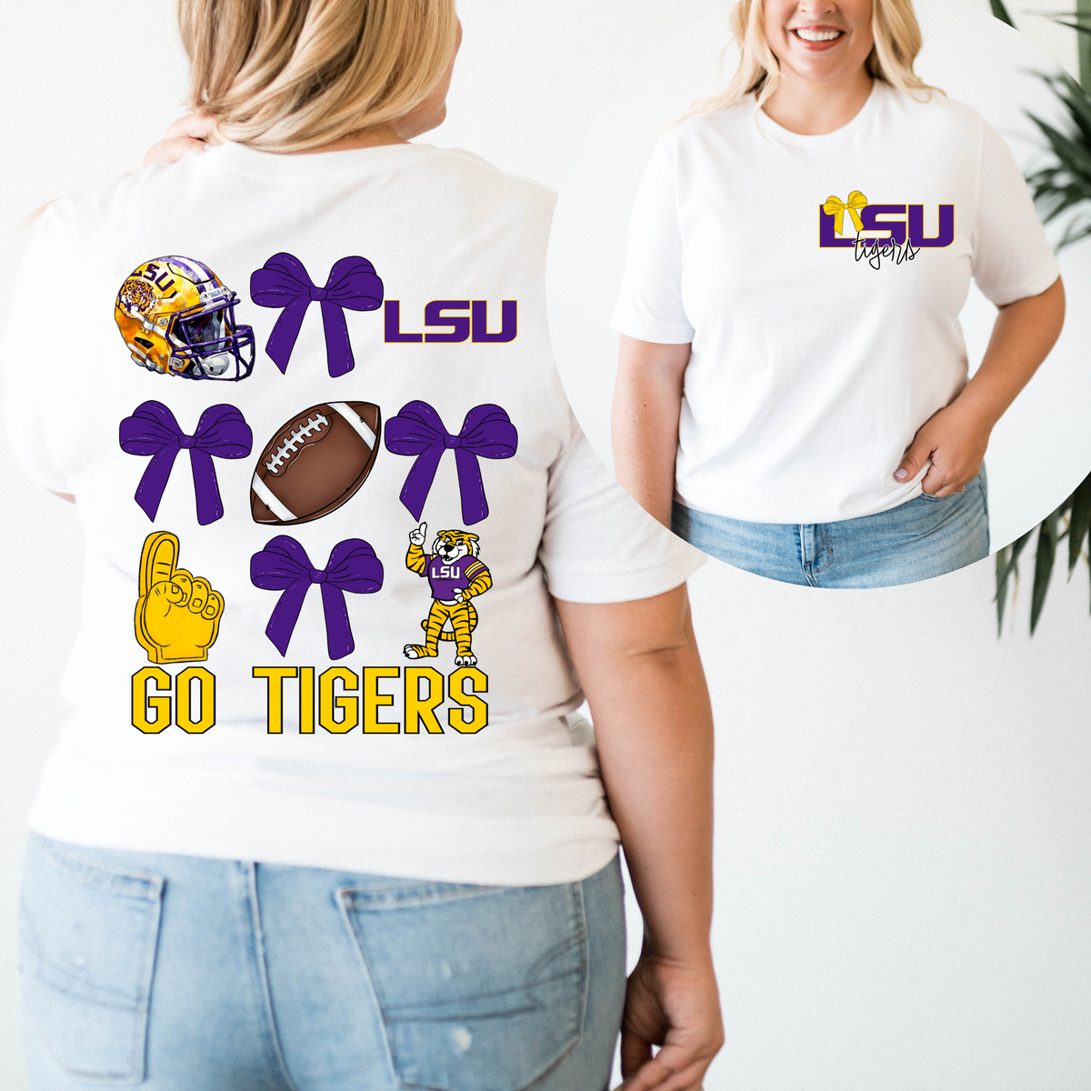 Go LSU Tigers Coquette