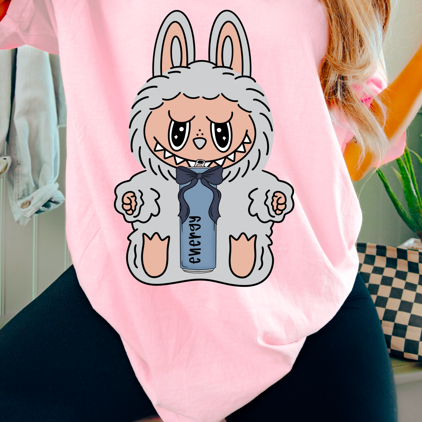 Labubu w/energy drink