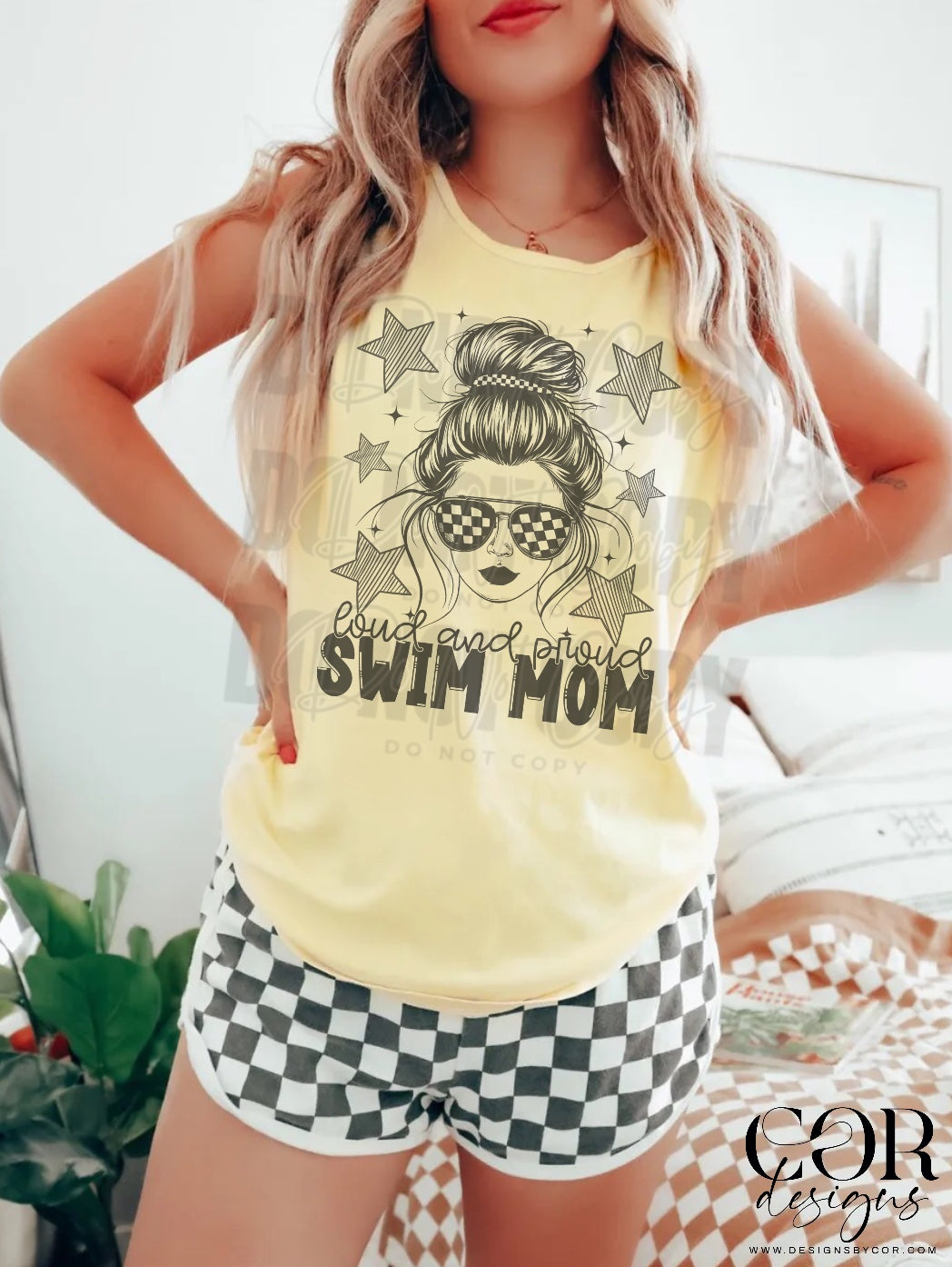 Loud and proud swim mom