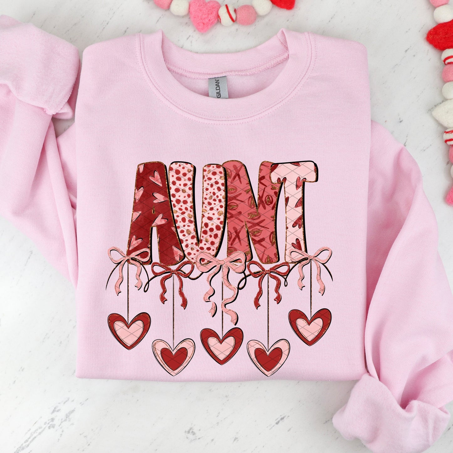 LOVE BANNER AUNT