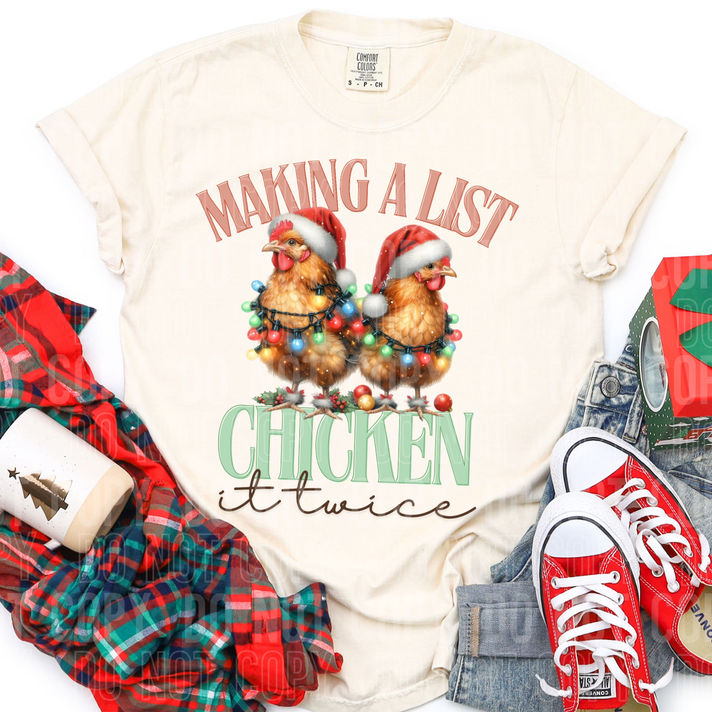 Making a list chicken it twice