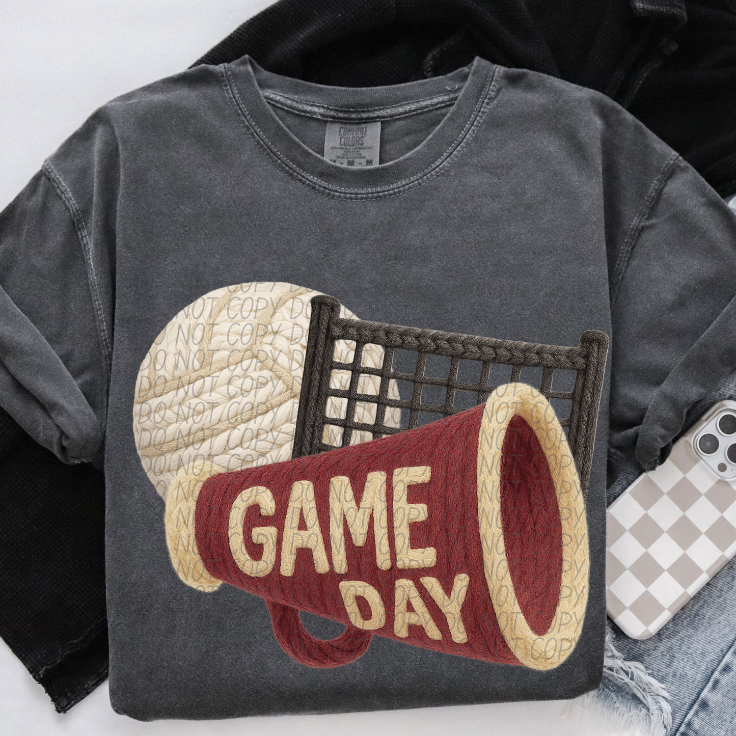 Yarn - Game Day Maroon Volleyball