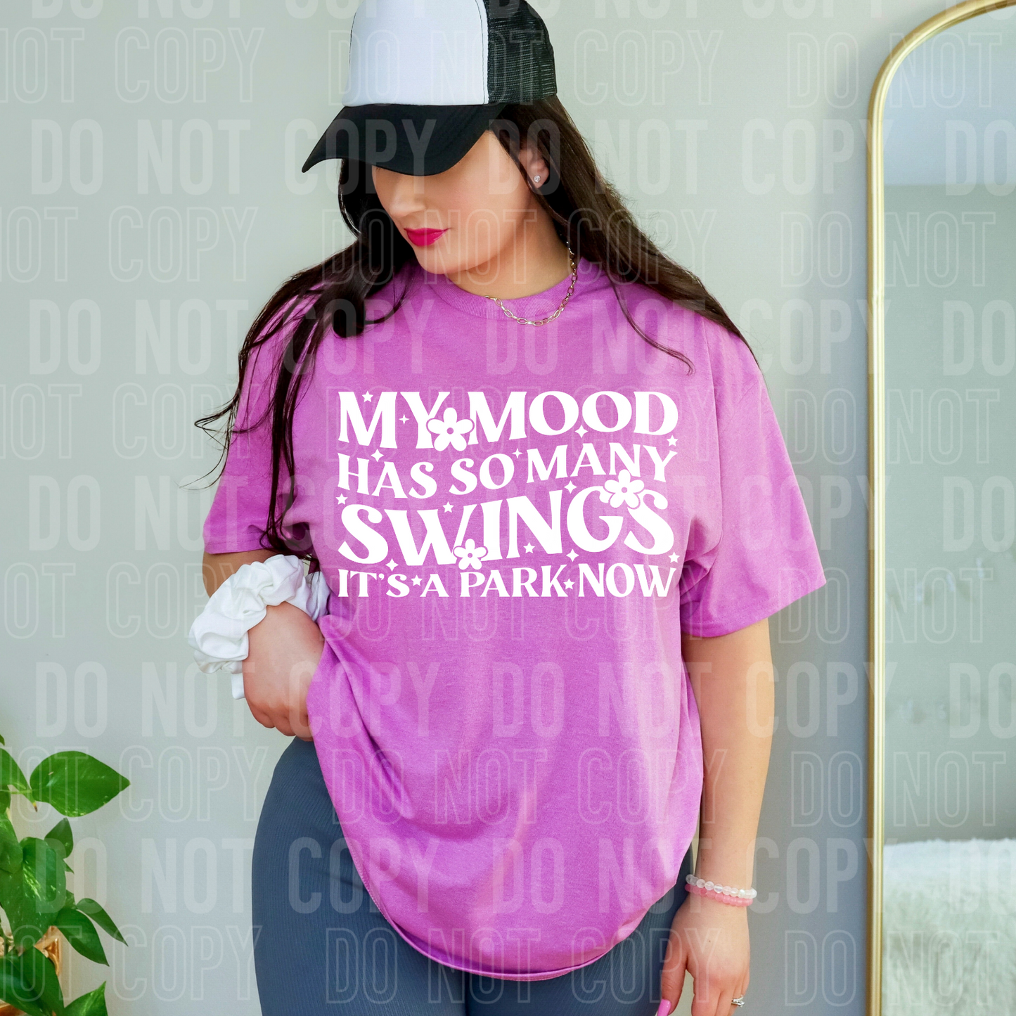 My mood has so many swings it's a park now (white)