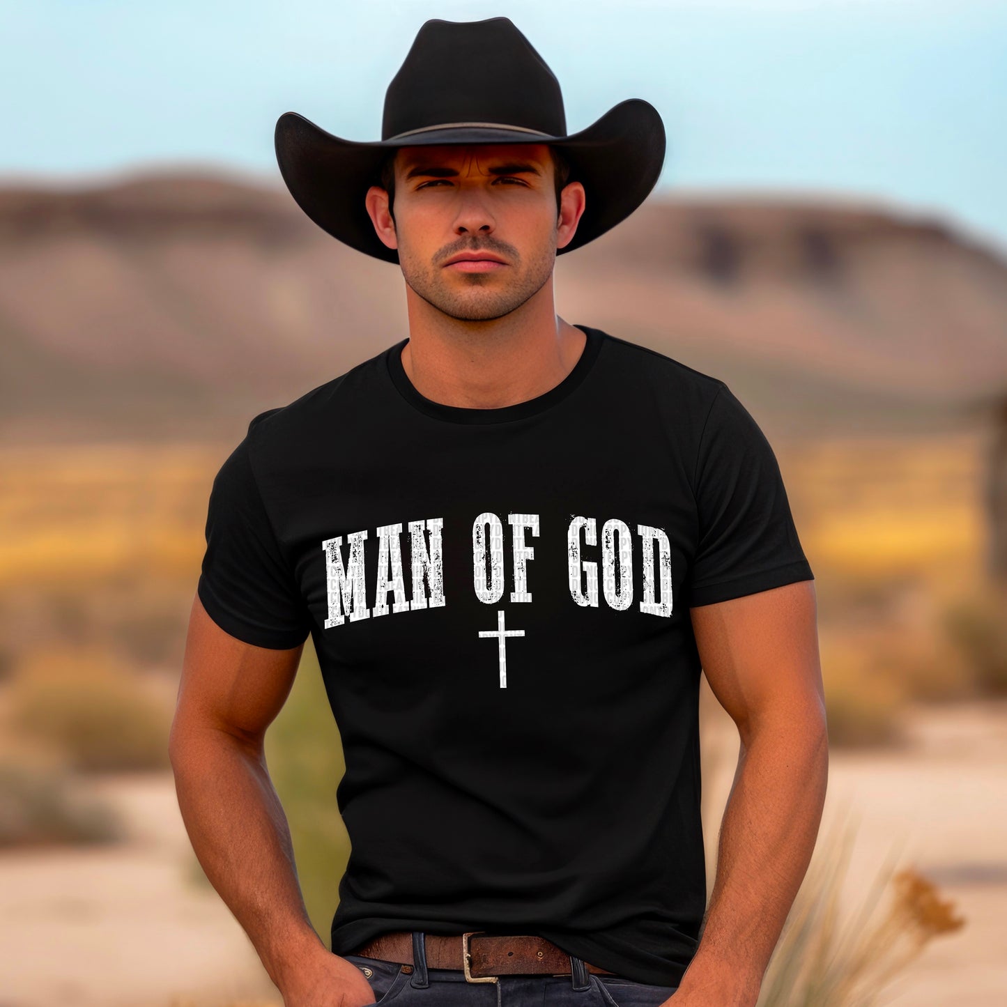 Man Of God-WHITE