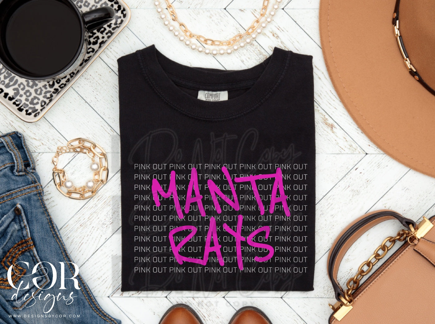 Pink Out Manta Rays