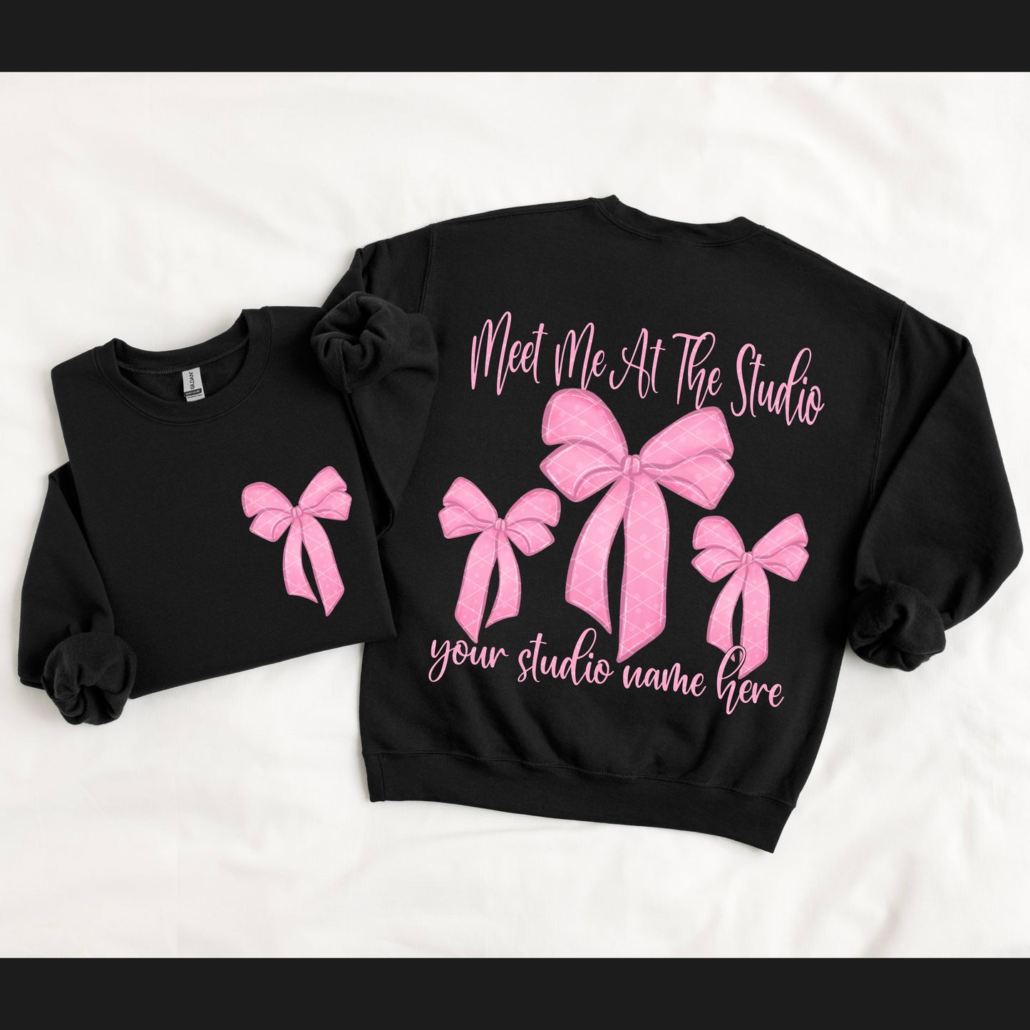 MEET ME AT THE STUDIO BOW (FRONT)