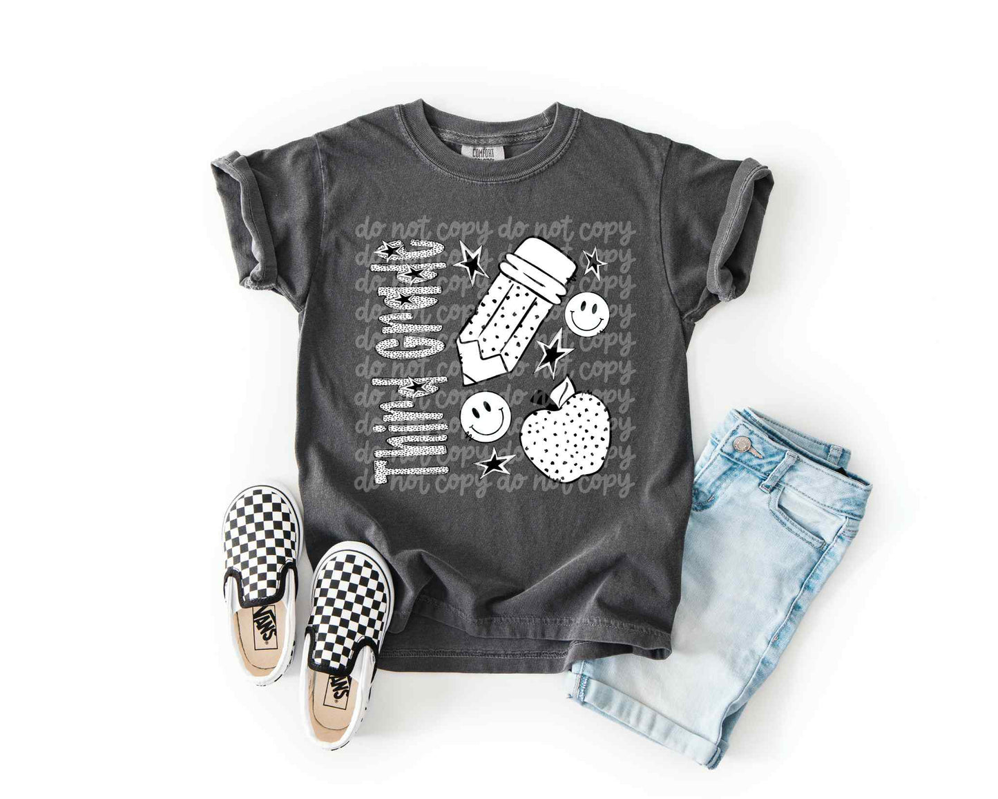 Third Grade (bw dots)