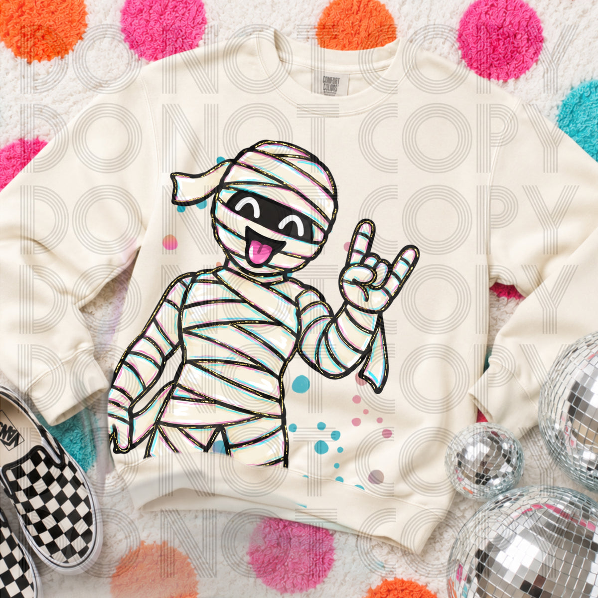 Spooky Delulu Mummy