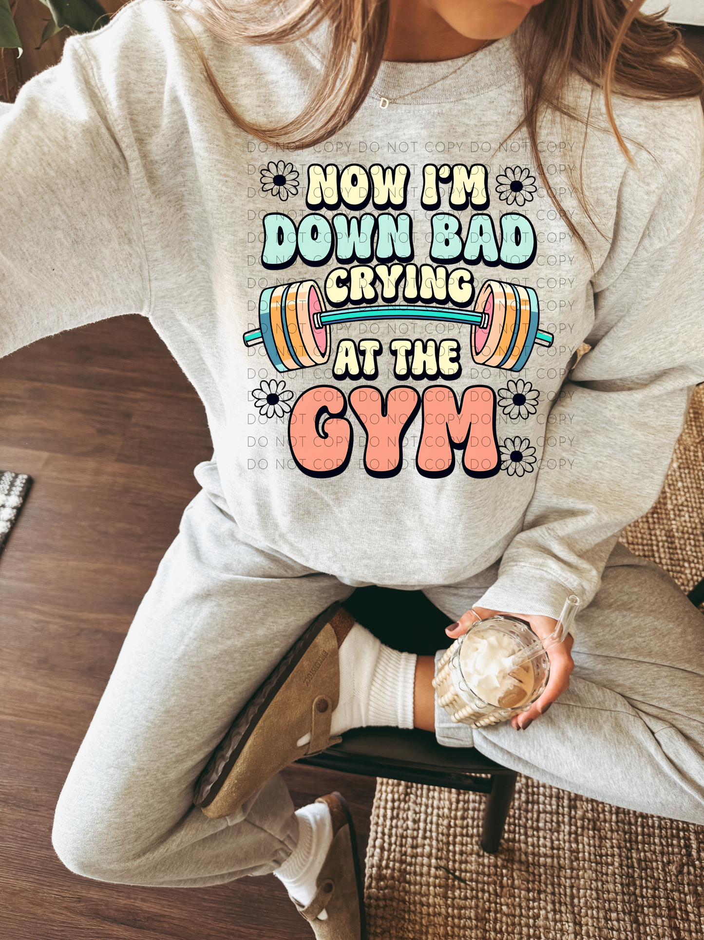 Now I'm down bad crying at the gym