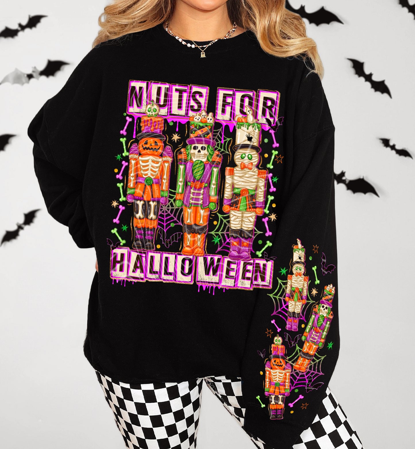 Nuts for Halloween- sleeve