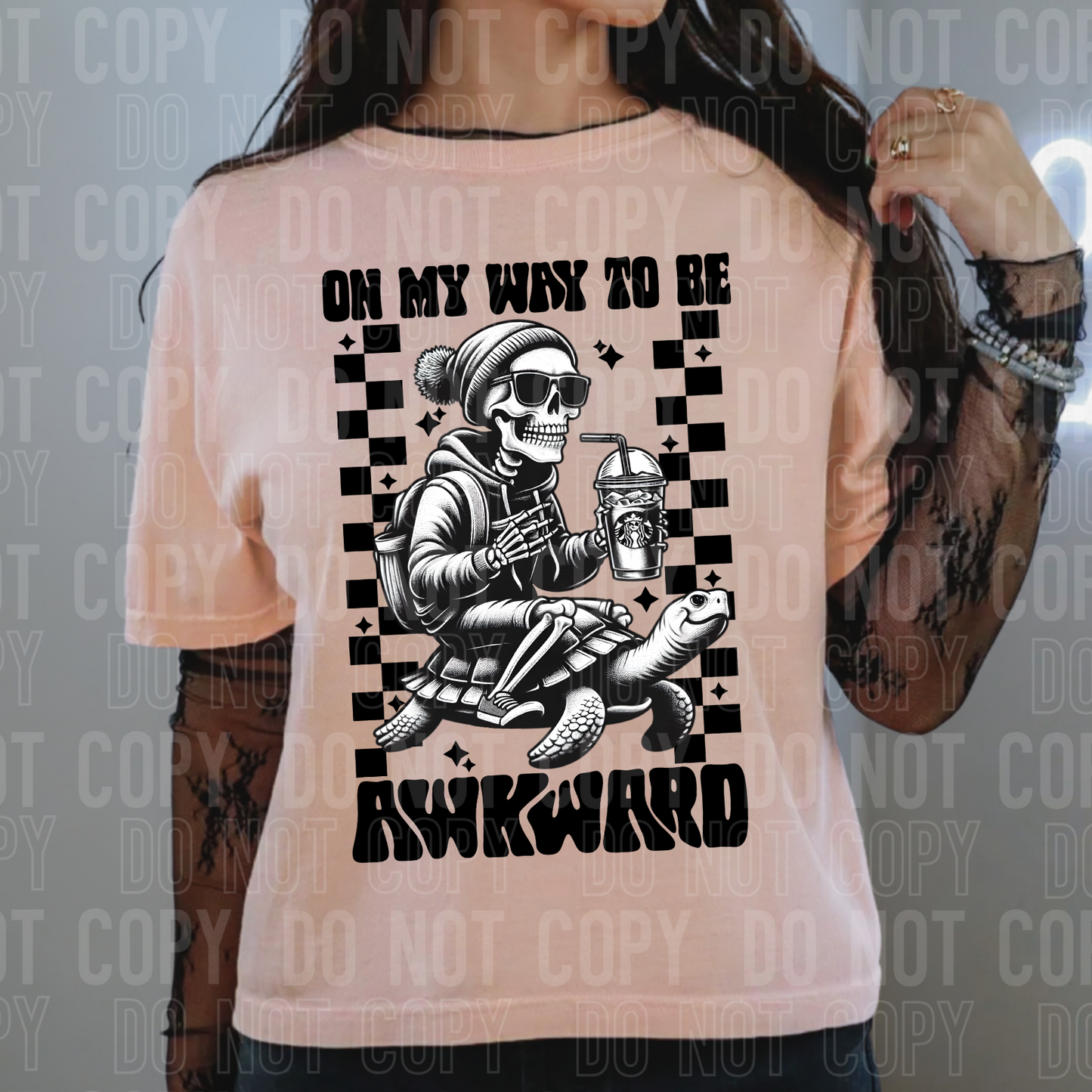 On my way to be awkward