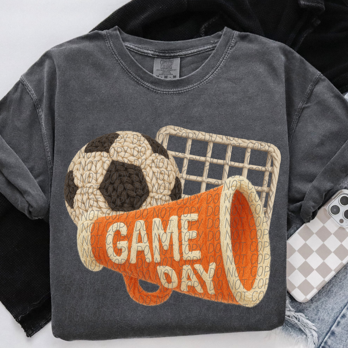 Yarn - Game Day Orange Soccer