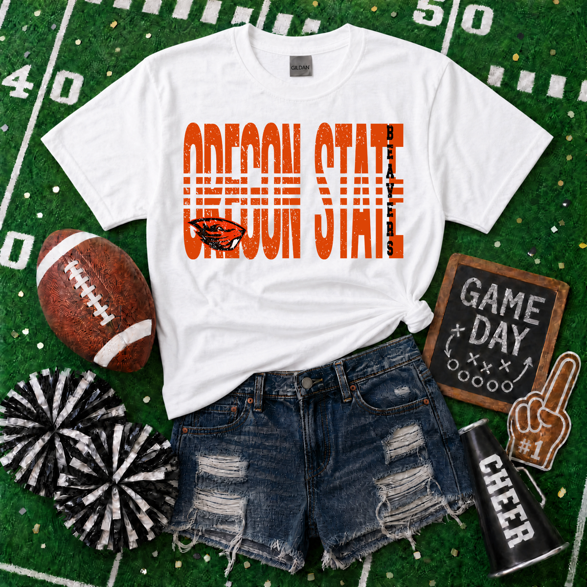 College Lined - Oregon State Beavers