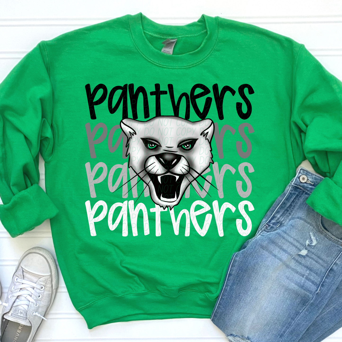 Panthers Faded Stack