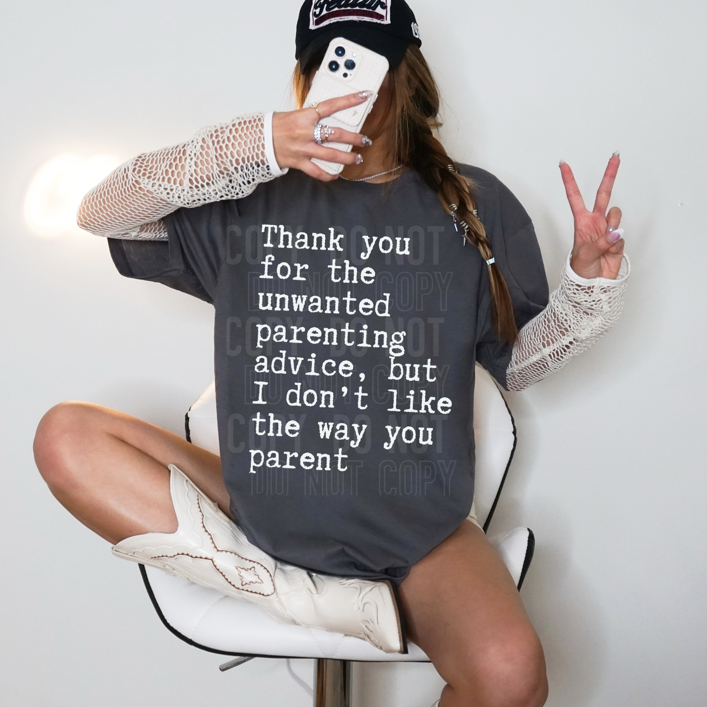 THANK YOU FOR THE UNWANTED PARENTING ADVICE, BUT I DON'T LIKE THE WAY YOU PARENT
