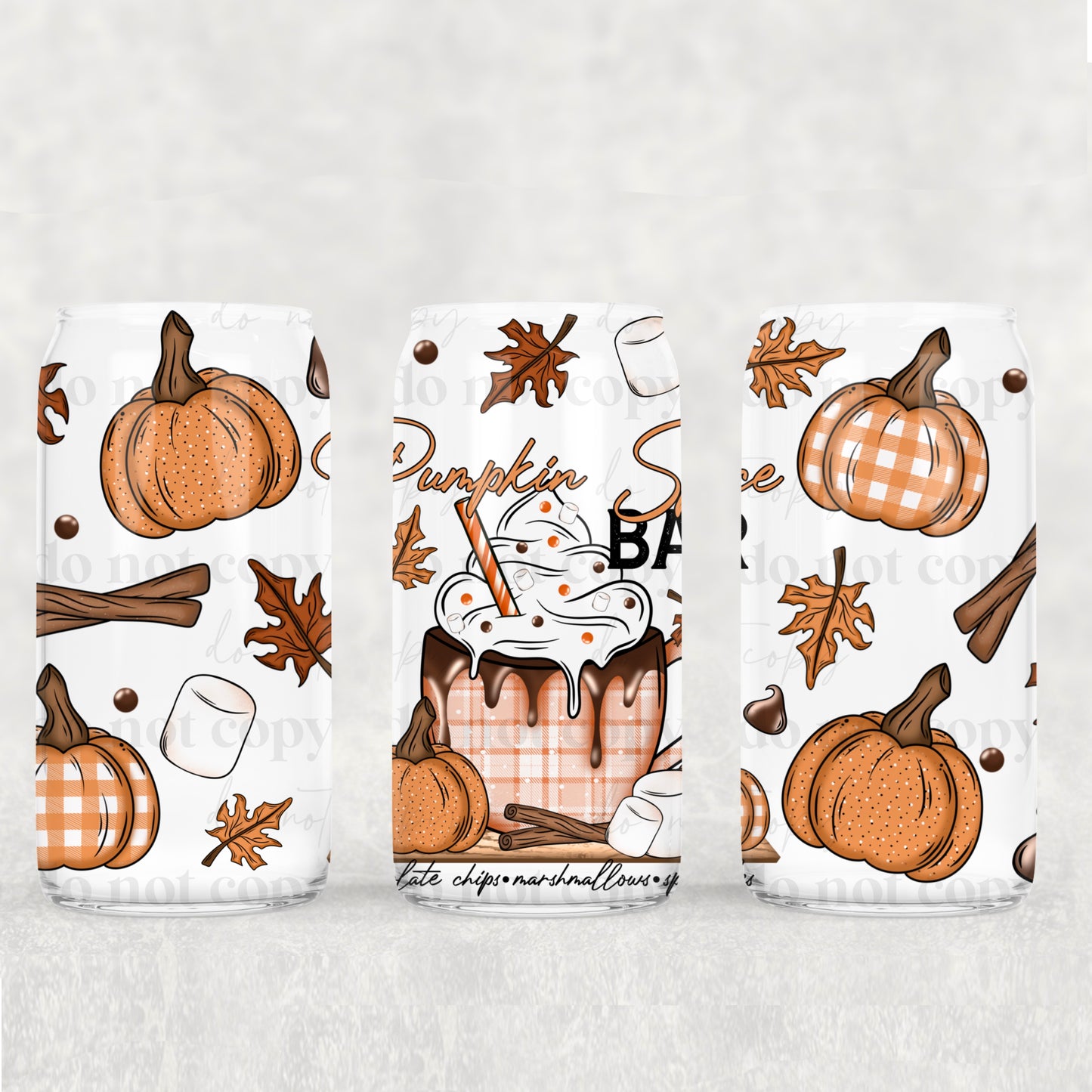 Pumpkin Spice Bar - UV Libby Wrap