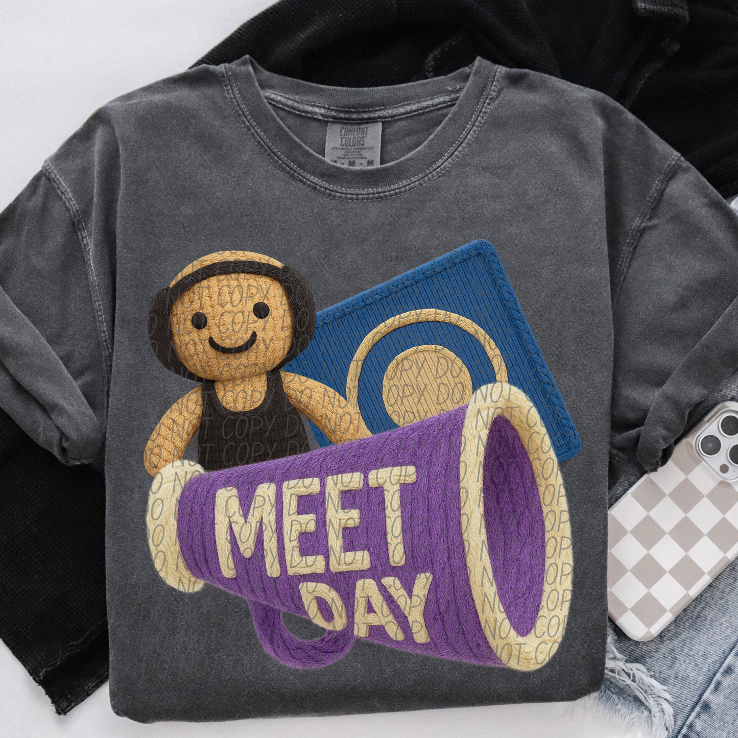 Yarn - Game Day Purple Wrestling