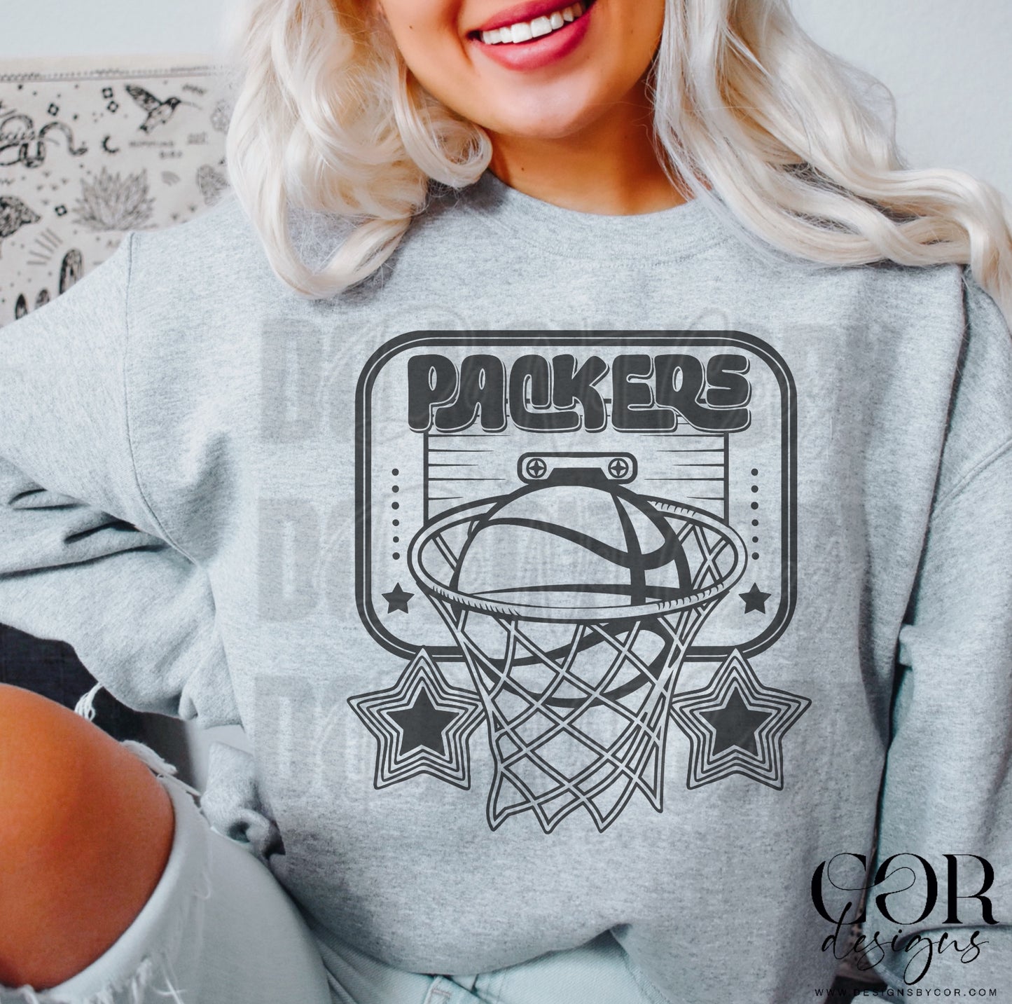 Packers Basketball Goal