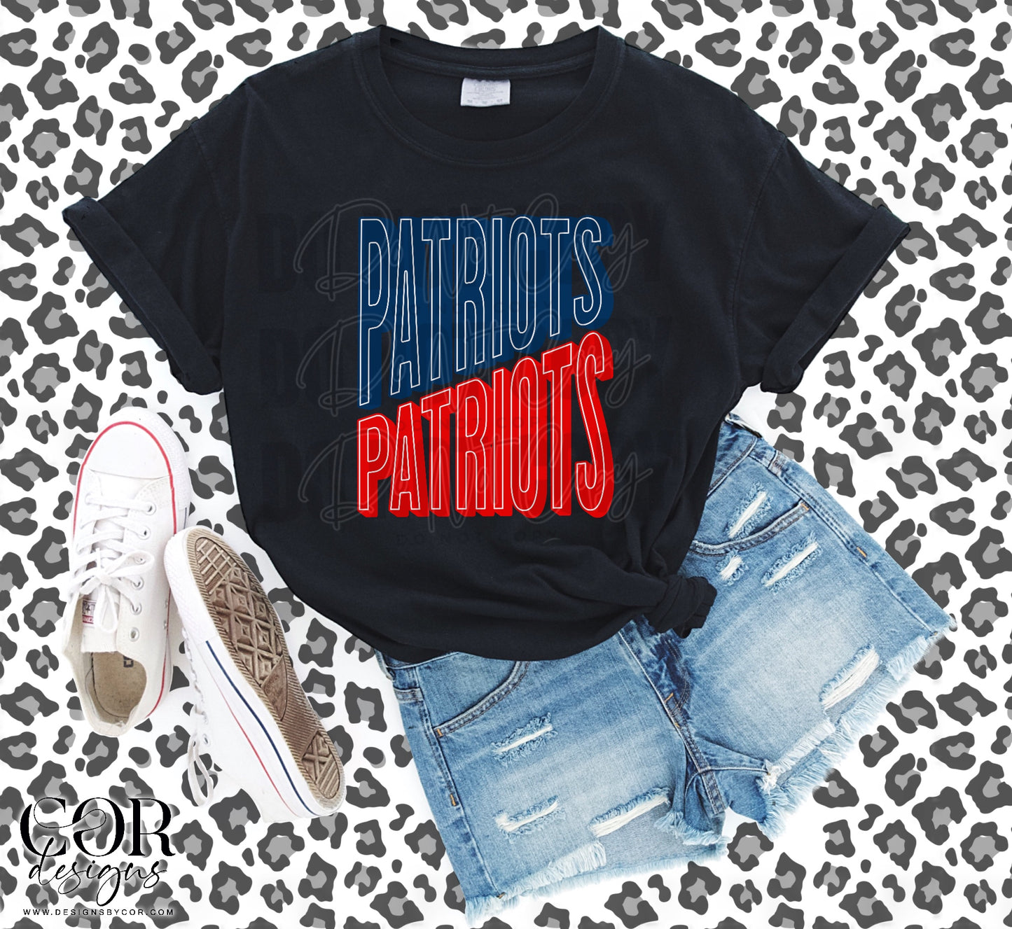 Patriots Blue And Red