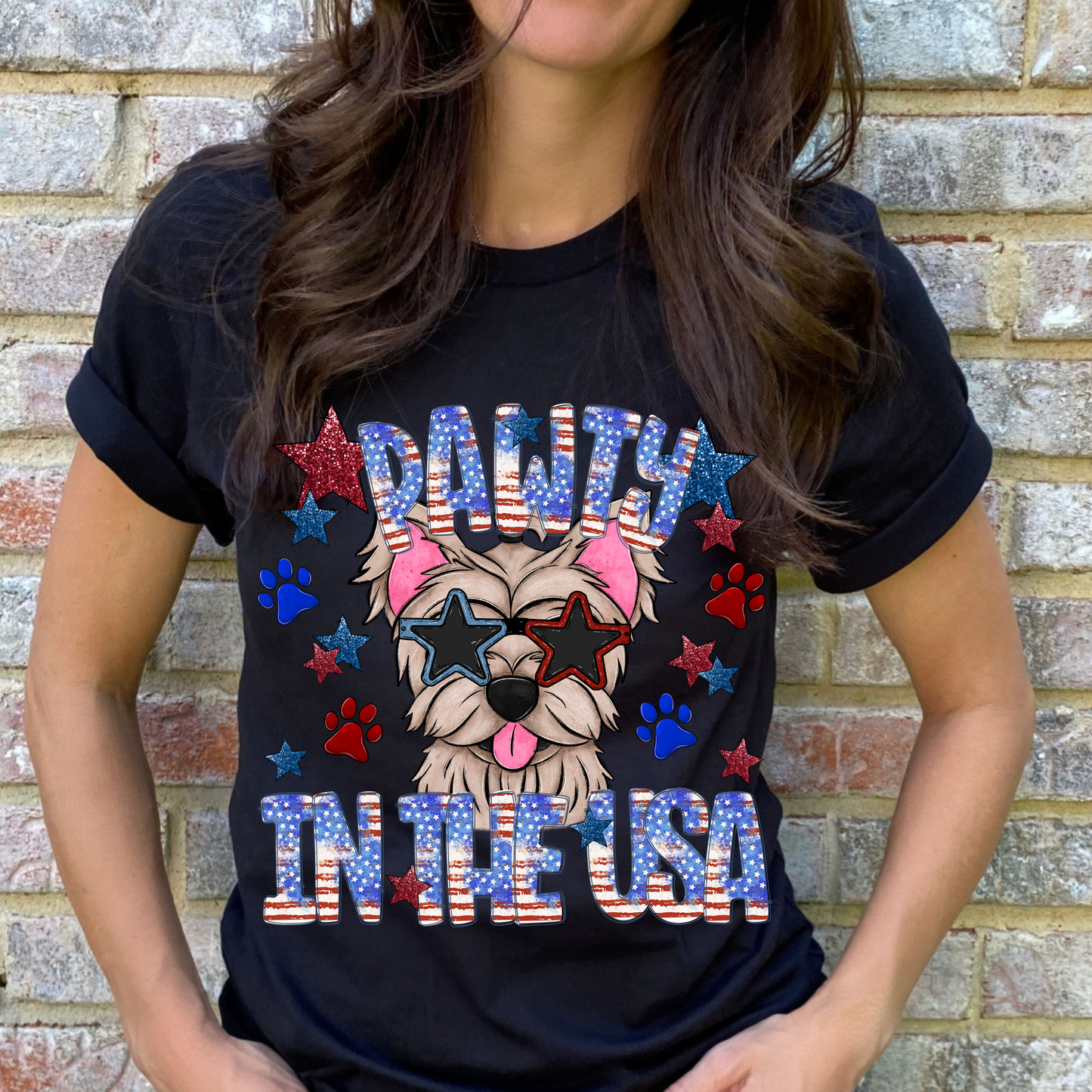 Pawty in the USA (Yorkie)