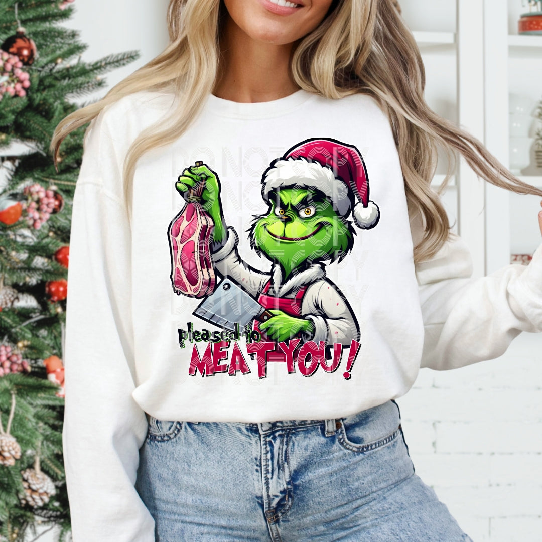 Pleased To Meat You Grinch