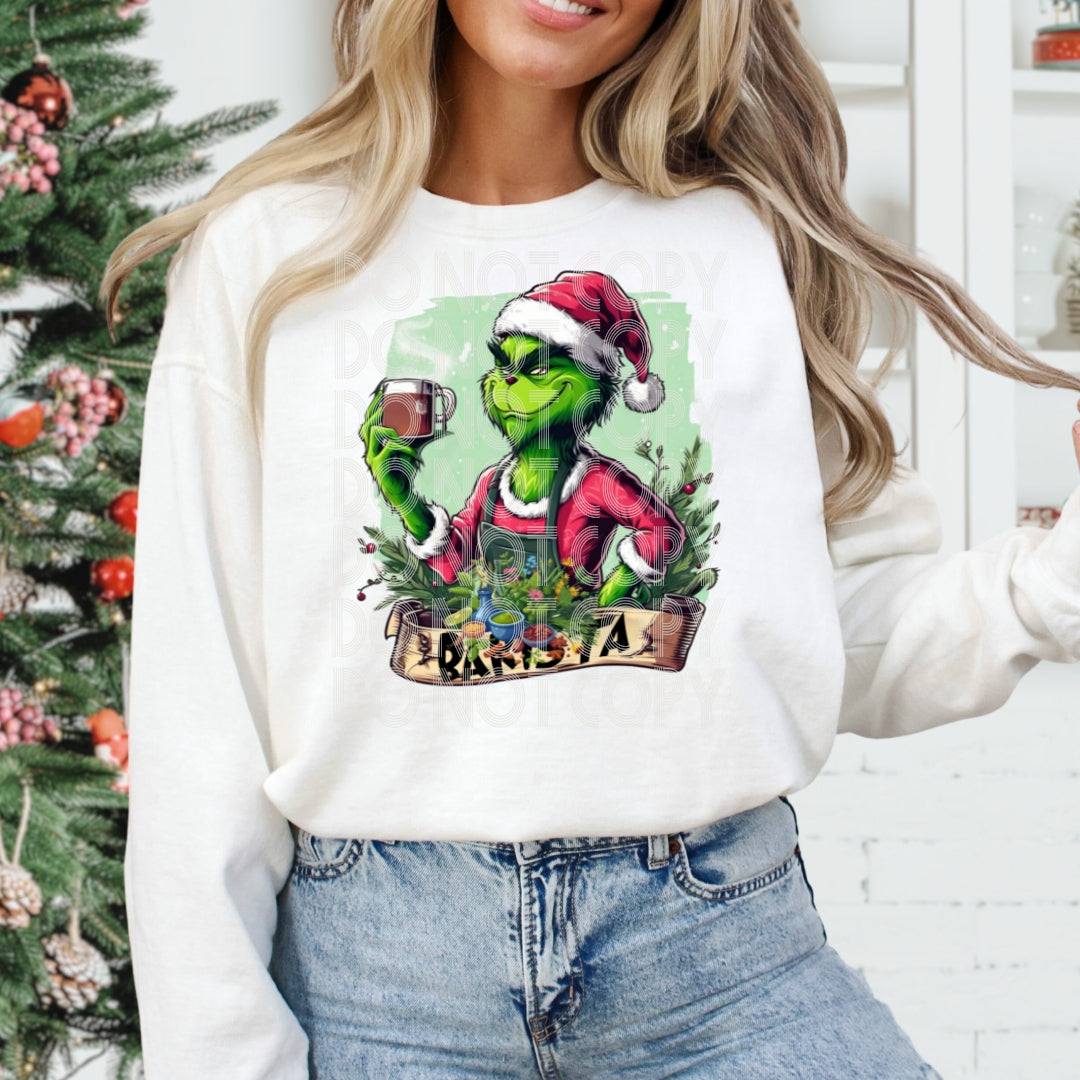 Grinchy Barista
