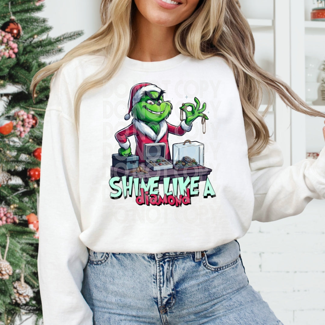 Shine Like A Diamond Grinch