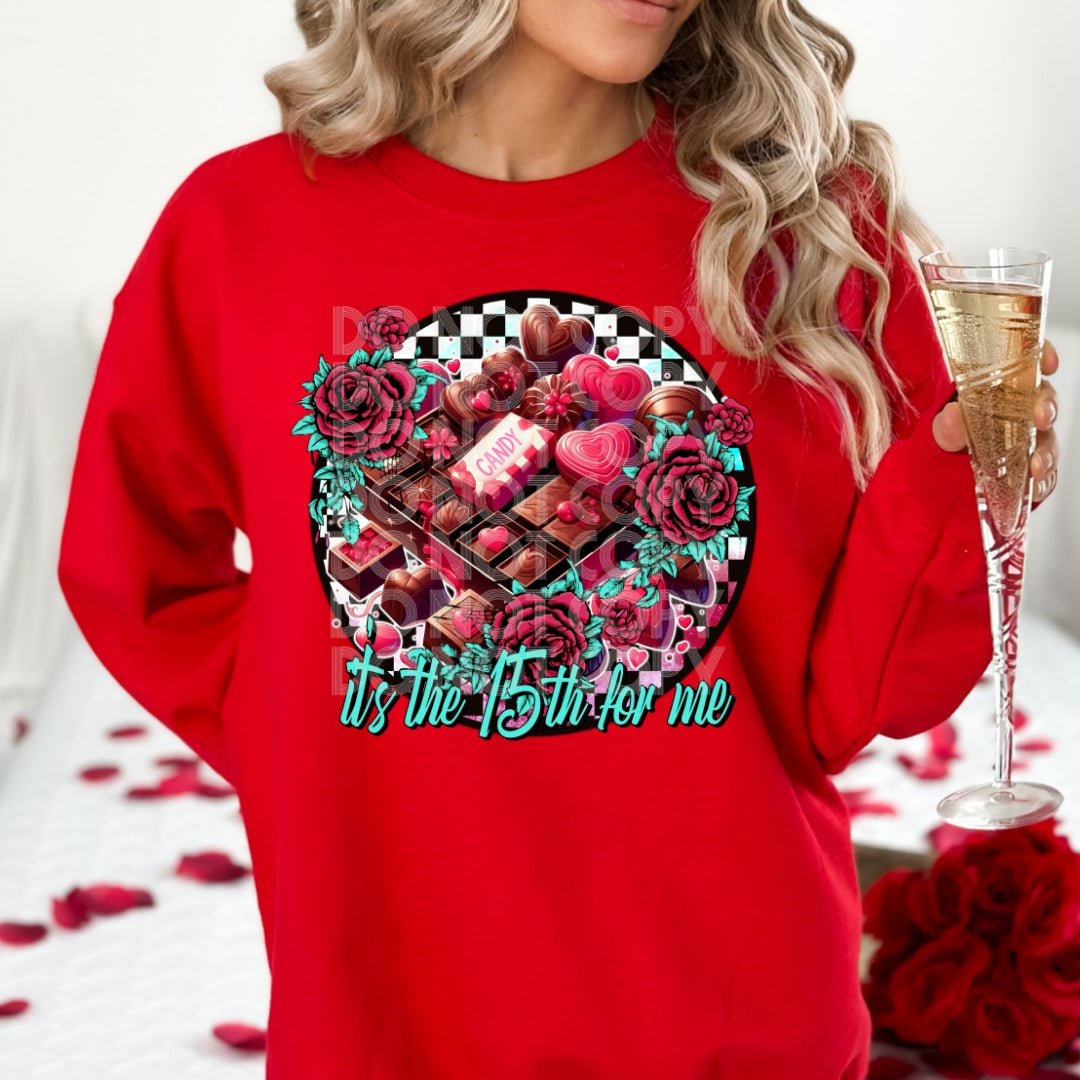 It’s The 15th For Me