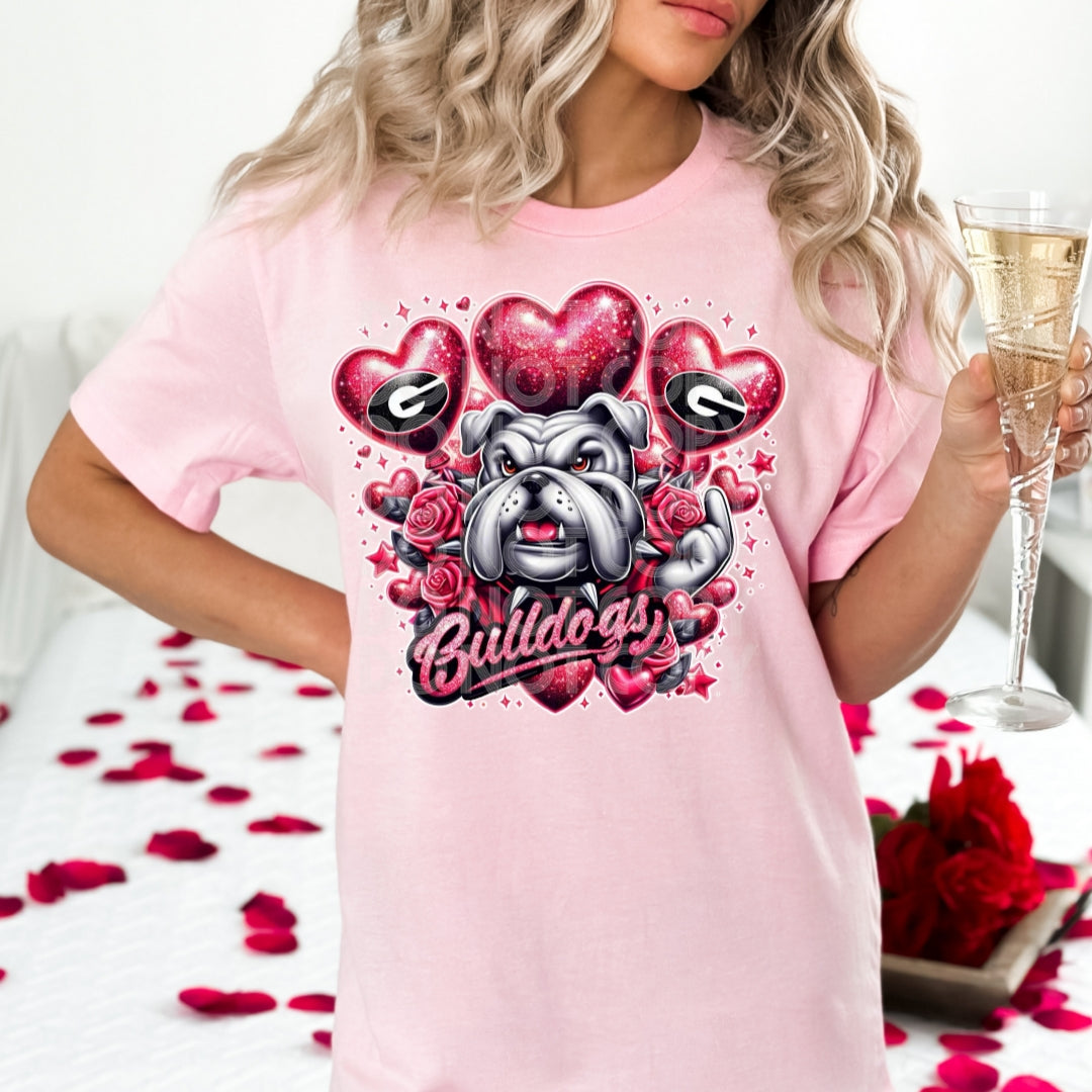 Bulldogs Hearts