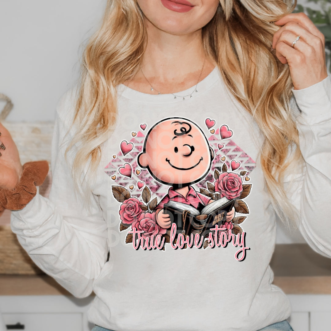 True Love Story – Charlie Brown Reading