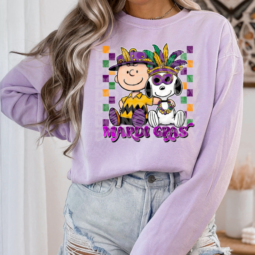 Mardi Gras Charlie Brown