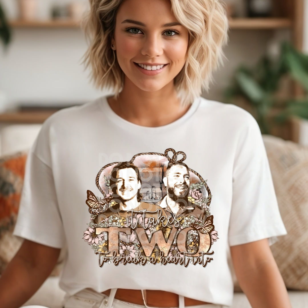 It takes two to break a heart