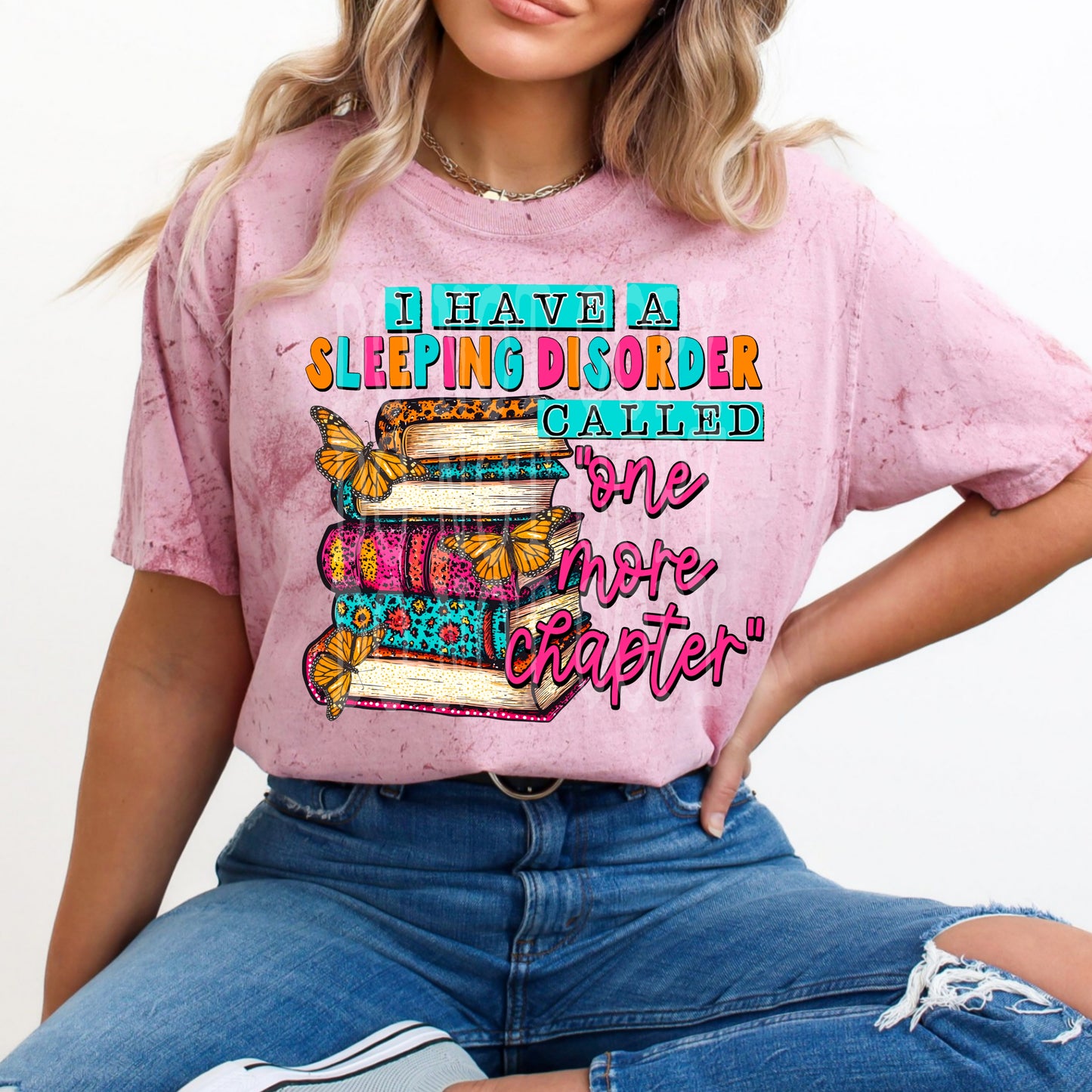 I have a sleeping disorder called one more chapter