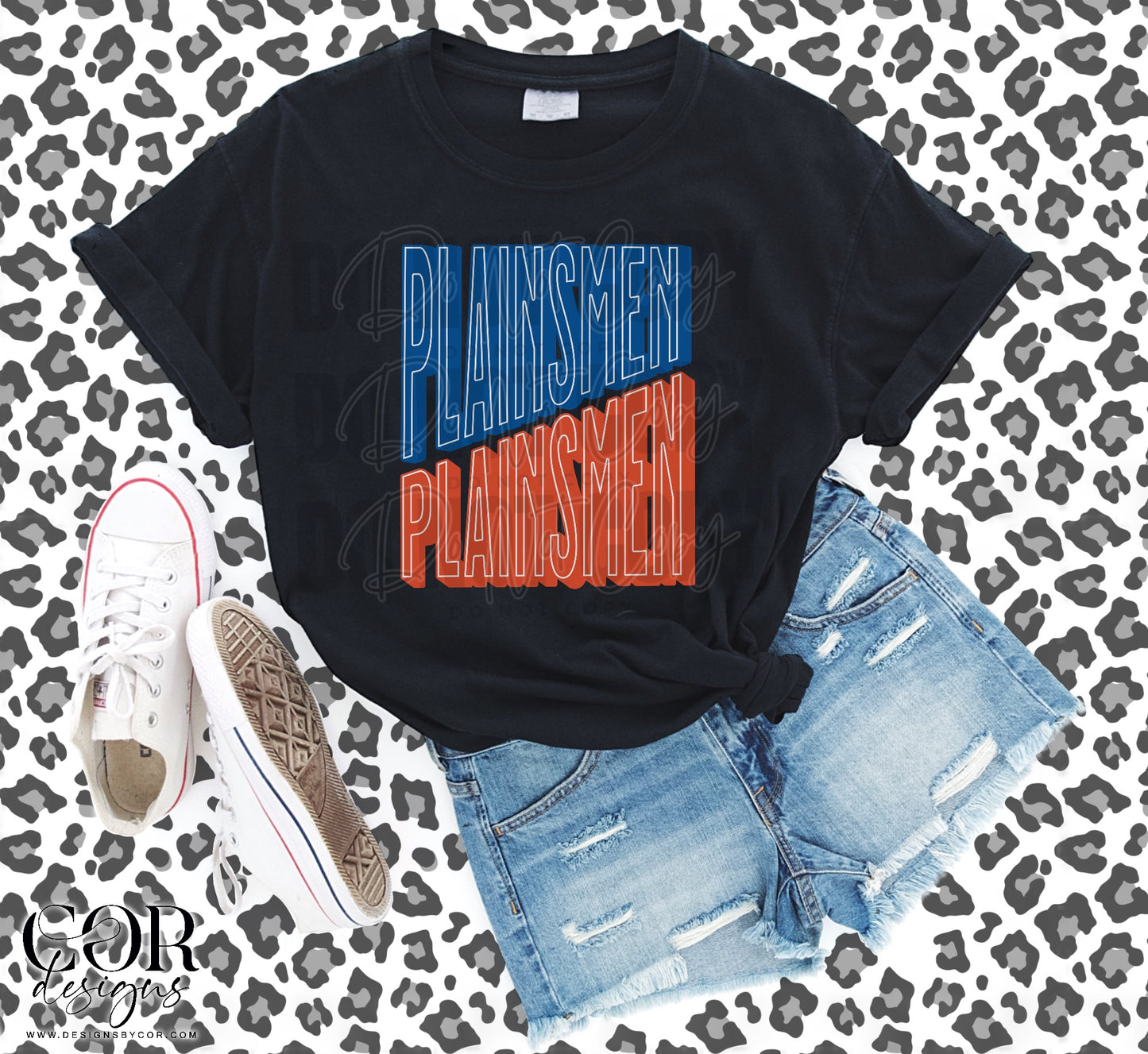 Plainsman Blue And Orange