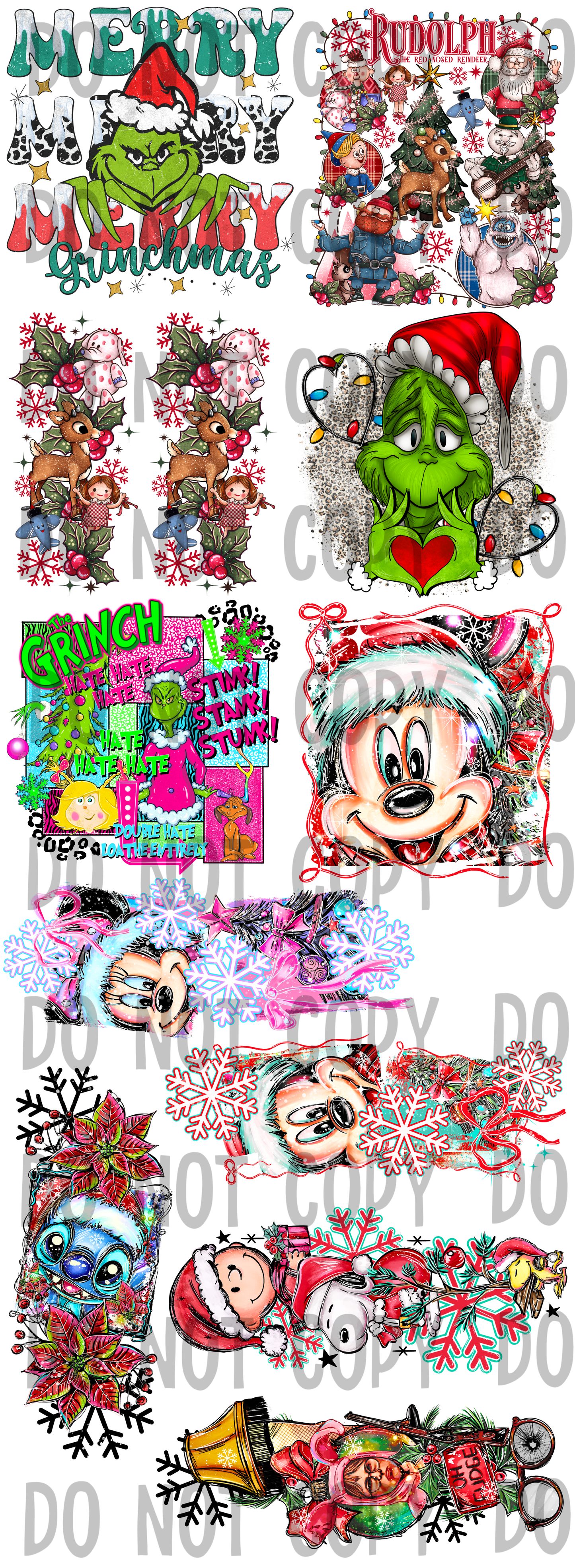 Christmas Premade Gang Sheet 17