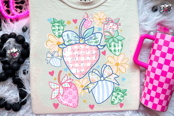 Strawberry Collage