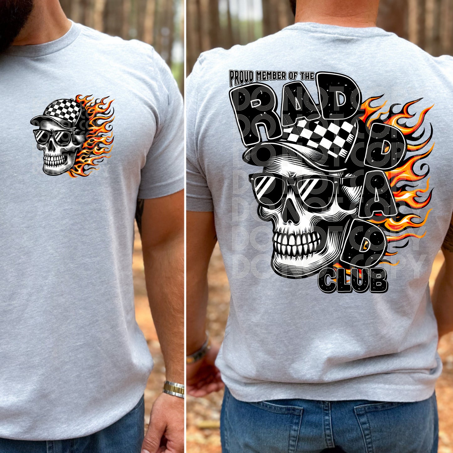 Proud member of the rad dad club (front)